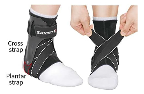 Zamst A2-dx Tobillera Deportiva Con Protectores Para Esguinc