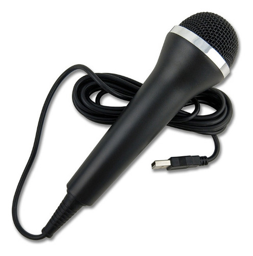 P Micrófono Universal Con Cable Usb Para Karaoke Switch Wii