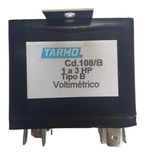 Relay Voltimetrico Tarmo 108b  -  1hp  A 3 Hp Con Soporte 