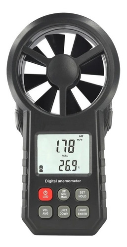 Anemometro Digital Velocidad Viento Temp Humedad Pc Bluetoot