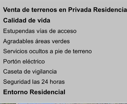 Lote Residencial En Privada A Minutos Del Centro De Jiutepec