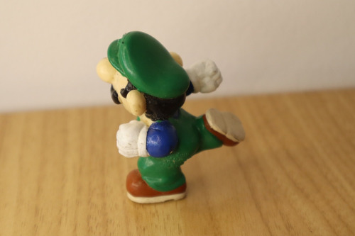 Luigi 1989 Mario Bros Figura Mini Nintendo Applause (Usado)