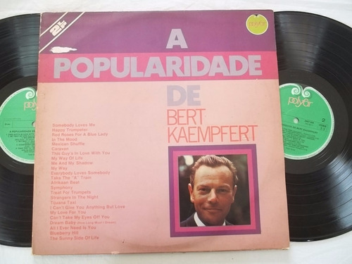 Lp Vinil A Popularidade De Bert Kaempfert - Musica Classica