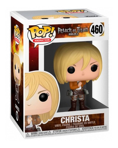 Funko Pop Attack On Titan Christa #460 (Usado)