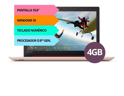 Notebook Lenovo I3 8130u 4gb Ddr4 1tb 15.6 Windows 10 Full