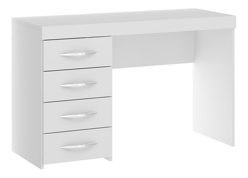 Mueble Escritorio 4 Cajones Blanco Modelo 0711.01