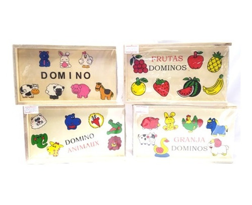 Juego Infantil Domino Para Niños Aprendizaje estimulación