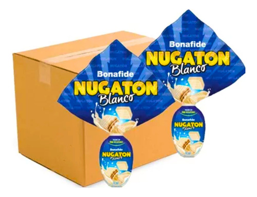 Huevo De Pascua Nugaton Blanco 91g - Caja X 15un