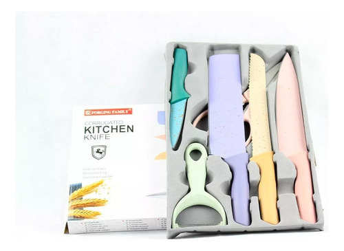 Set De Cuchillos 6 Piezas