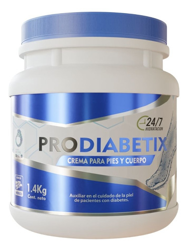  Crema Pie Diabético Corporal Humectante Prodiabetix