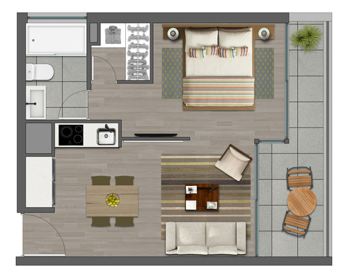 Juan Mitjans 105 - Departamento 1d1b, Macul