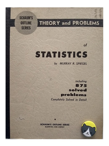 Libro: Statistics. Theory And Problems Spiegel 97nl185