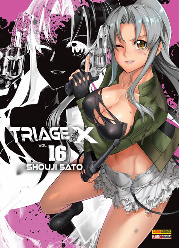 Triage X Vol. 16, de Sato, Shouji. Editora Panini Brasil LTDA, capa mole em português, 2018