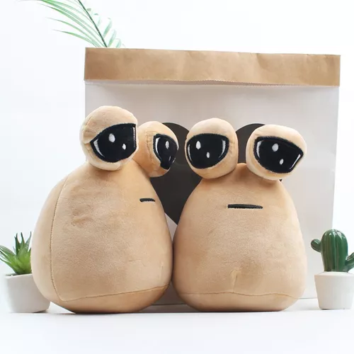 Emoção Alien Pou Furdiburb Muñeco Juguete Peluche Regalo 3p