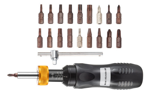 Juego De Destornilladores Dinamométricos Vevor 1/4 Drive 10-