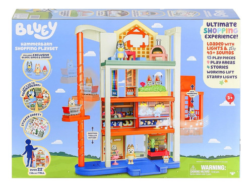 Juego De Compras Bluey Hammerbarn Shopping Playset