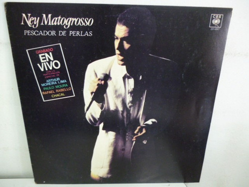 Ney Matogroso Pescador De Perlas Vinilo Argentino