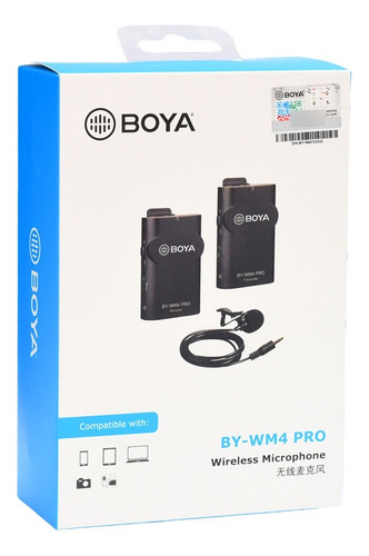 Imagen 3 de 4 de Micrófono Boya By Wm4 Pro K1 Inalámbrico- Original - Tienda