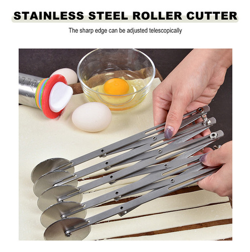 Cuchillo Divisor De Cocina Para Pasta, 5 Unidades, Para Masa