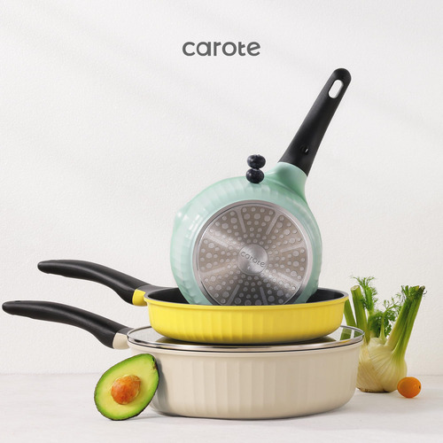 Juego De Utensilios De Cocina Carote Para Ollas Y Sartenes A