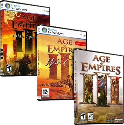 Age Of Empires 3 + Expansiones Pc Español / Modo Campaña
