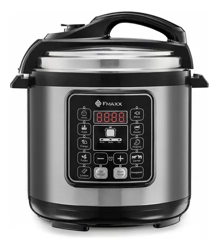 Panela de Pressão Elétrica Digital 6L Fmaxx Inox 1000W