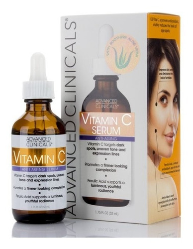 Vitamina C Serum Advanced Clinicals Suero Premium Importado 
