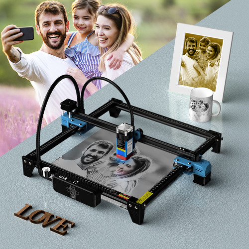 Máquina De Grabado Láser Twotrees Tts55 Pro Y Accesorios