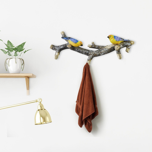 Pack De 2 Percheros Bird Coat Hooks Perchas Para Colgar