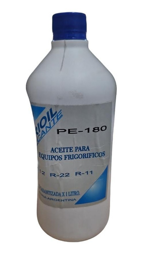 Aceite Equipo Frigorifico Pe-180 R12 R22 R11 1 Litro