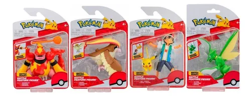 Pokemon Set 10 Cm Figura Muñeco Juguete Ash Pikachu Anime