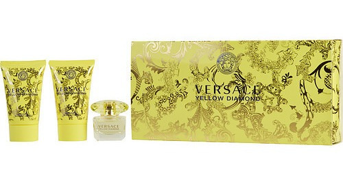 Set De Regalo Versace Yellow Diamond- Mini Colonia 0.17