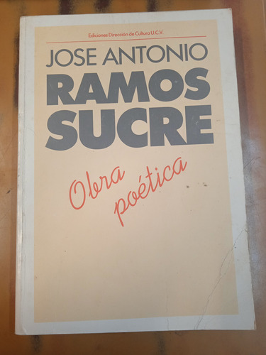 Obra Poética-jose Antonio Ramos Sucre 