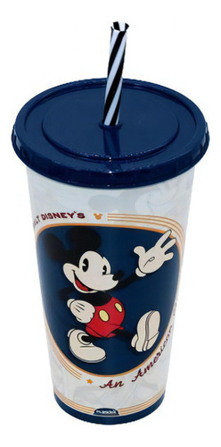 Copo Refri De Plástico Mickey 700ml - Plasútil