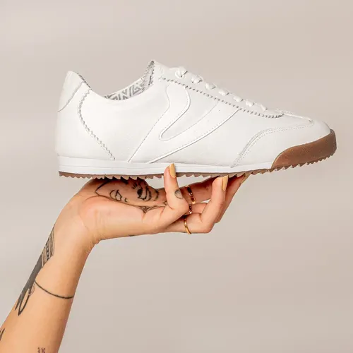 Tênis Branco Feminino Vittal Couro Legitimo Clássico Retrô — R$ 151,90 em Mercado Livre, 49% OFF