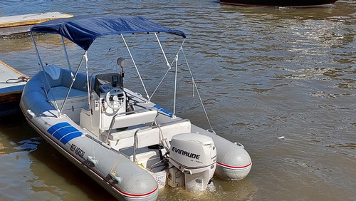 Imagen 11 de 15 de Semirrígido Bahamas 5.1 Evinrude Etec 90 Hp . Impec.
