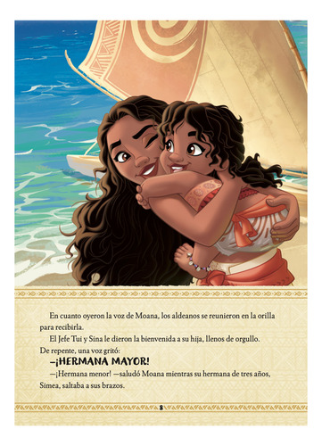 Libro Isla Perdida (moana 2 - Disney)