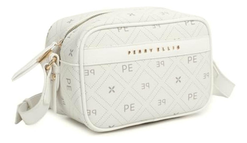 Perry Ellis Bolsa Crossbody Para Dama Color Gris Colección