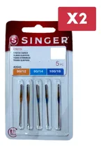 Comprar Agujas Singer Punta De Bola Para Maquina De Coser (combo)