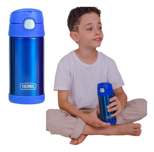 Garrafinha Térmica Thermos 355ml Infantil Original Importada