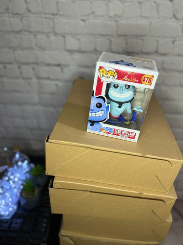 Funko Pop Disney Aladdin Genio Con Lampara 476 Genie W/lamp (Usado)