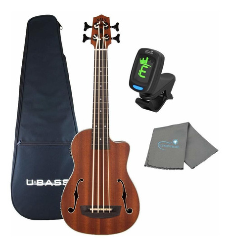 Imagen 1 de 1 de Kala Journeyman Acoustic-electric Bass F-hole Bundle