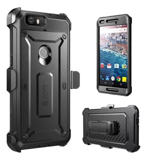 Case Google Huawei Nexus 6p Supcase C/ Mica C/ Clip Cinturón