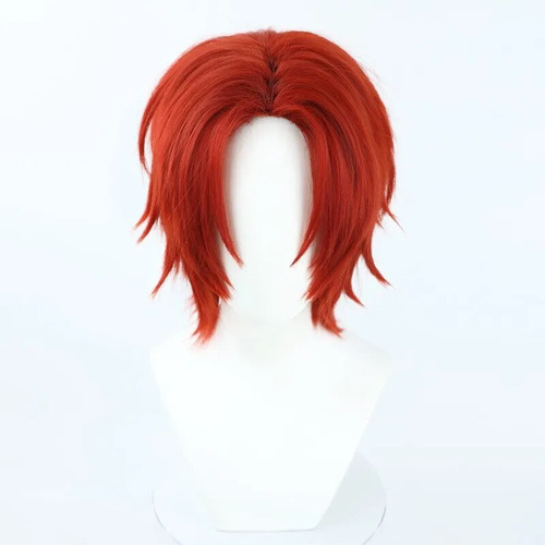 Peluca Red Wigs Shanks De La Película De Halloween Para Cosp