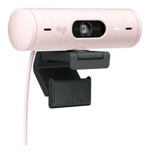 Camara Web Logitech Brio 500  Rosa