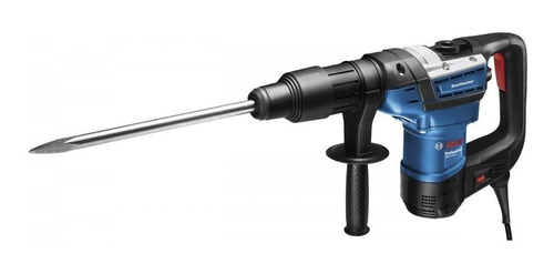 Imagen 3 de 4 de Rotomartillo electroneumático Bosch Professional GBH 5-40 D azul con 1100W de potencia 220V