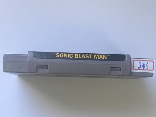 Id 293 Sonic Blast Man Snes Original Super Nintendo