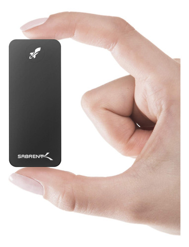 Sabrent Rocket Nano 1tb Usb 3.2 10gb/s Ssd Externo De Alumi. Color Negro