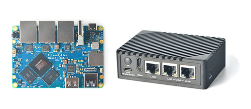 Nanopi R6s Mini Router Wifi Openwrt Tr Puerto Ethernet Gbps