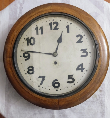 Reloj Péndulo Alemán Antiguo. Func Perfecto! Cuerda 7 Días. 